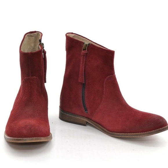 NWOB Anonymous Copenhagen waxed suede boots - Picture 7 of 10